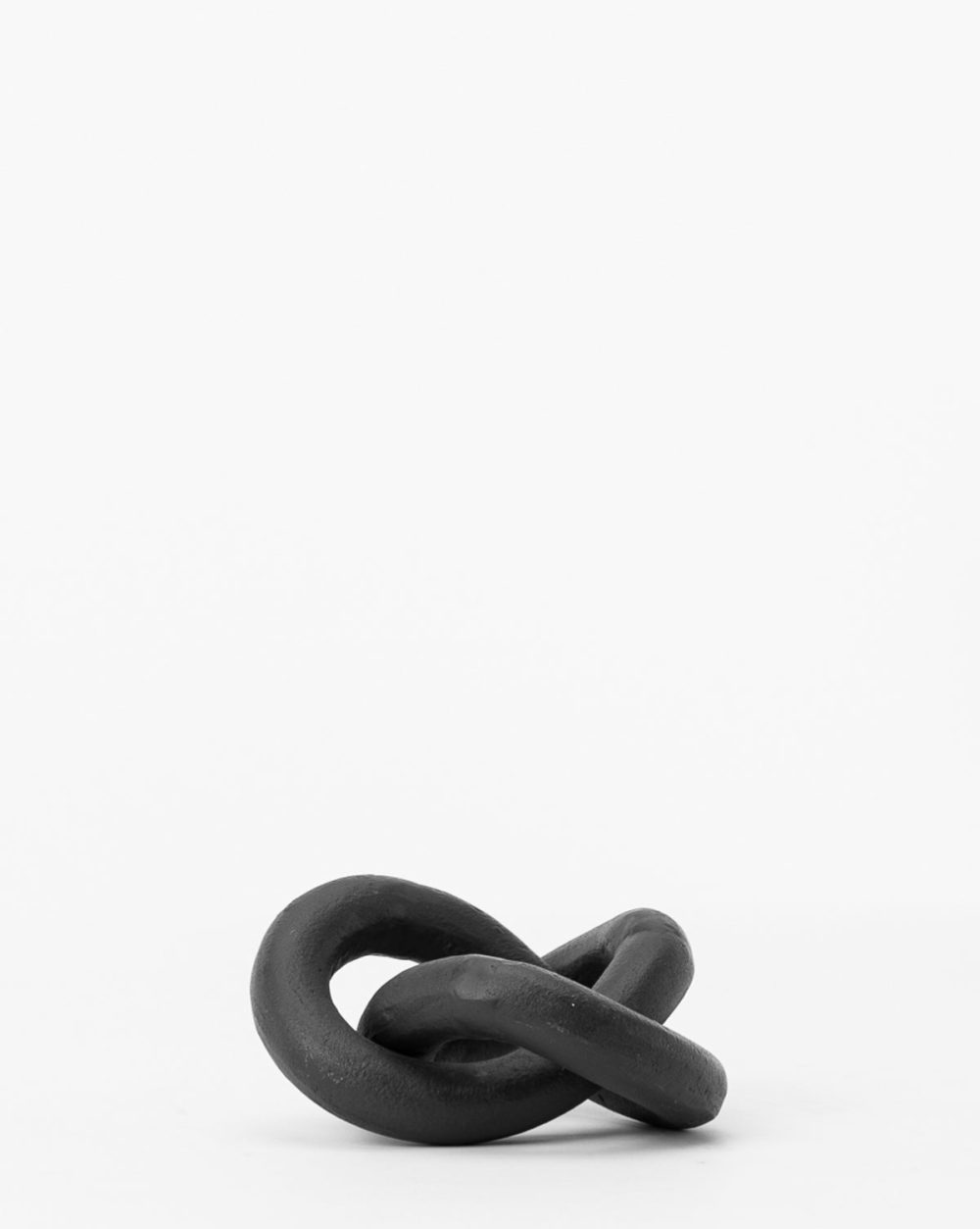 Black Infinity Loop Decorative Objects