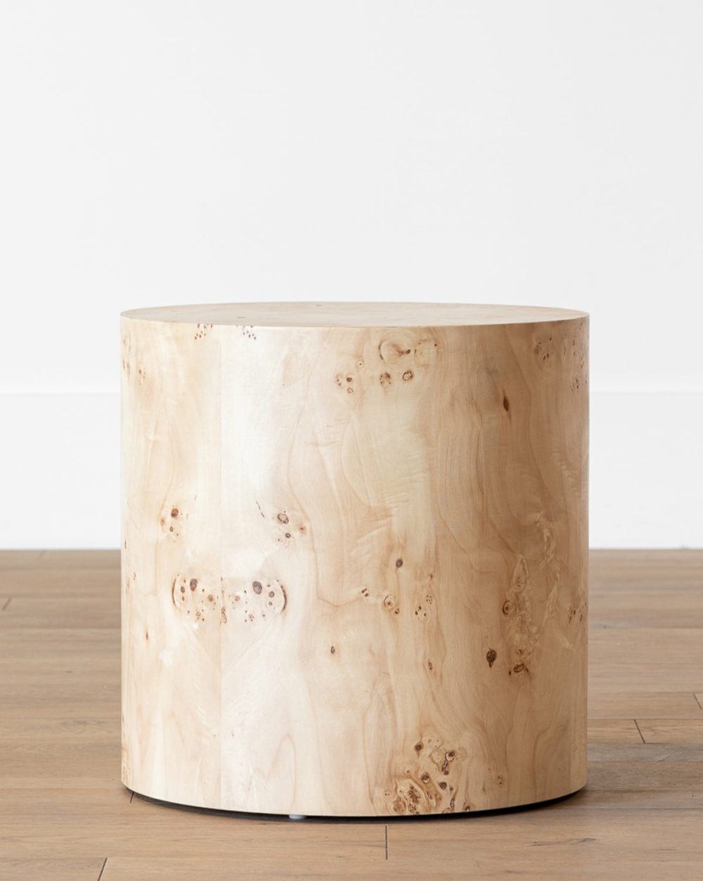 Burl Wood Side Table Furniture