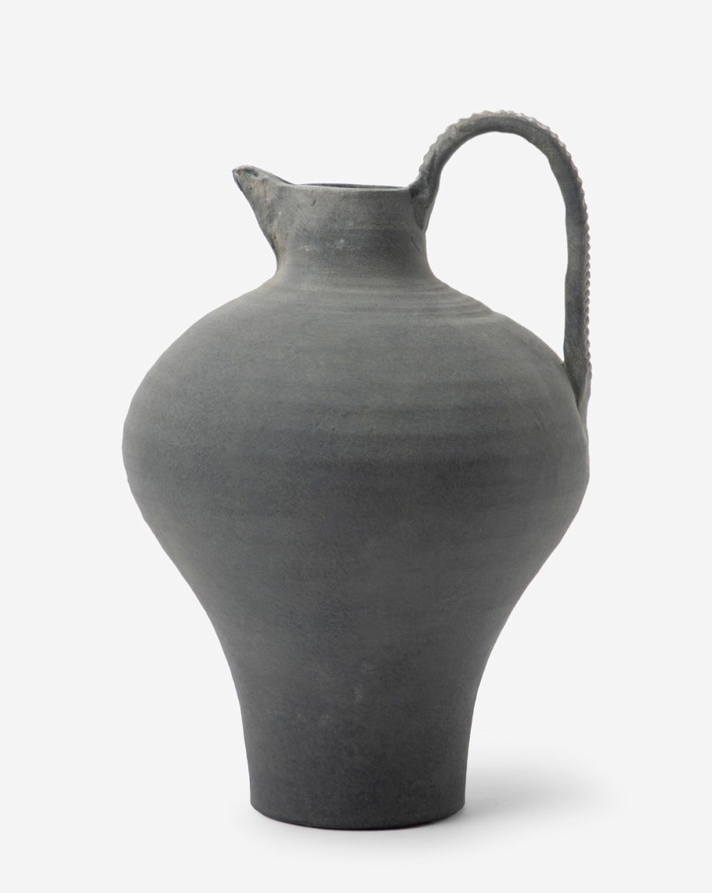 Charcoal Terracotta Jug Home Decor