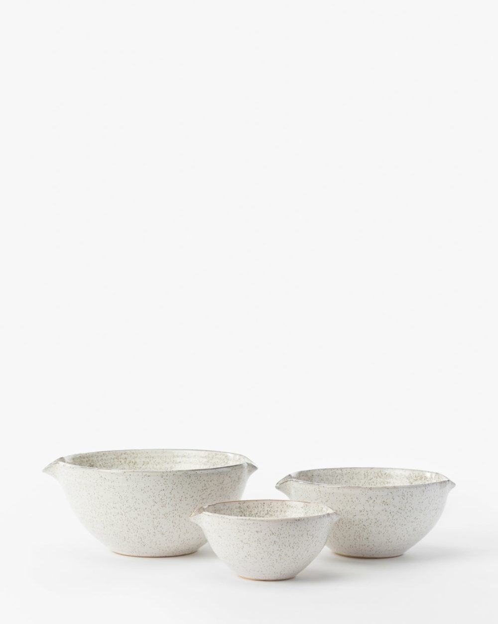 Decima Speckled Bowls (Set Of 3) Bowls