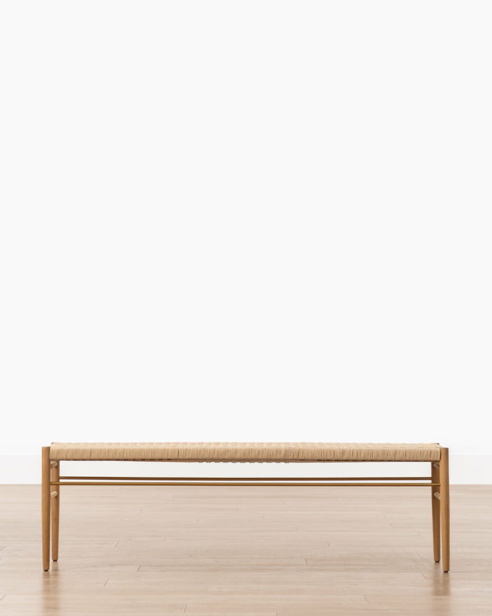 Eloise Woven Bench Dining Benches