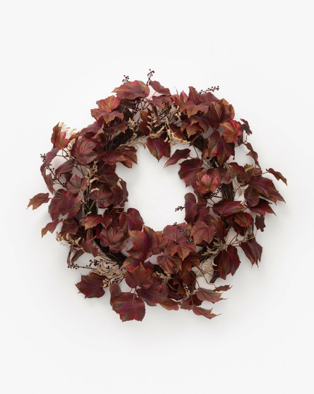 Faux Autumn Grapevine Wreath Front Door Accessories