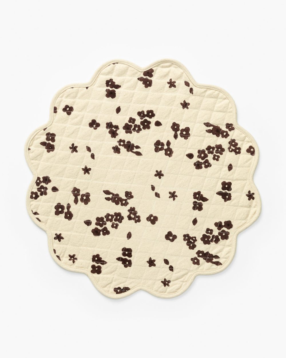 Floral Quilted Placemat Kitchen