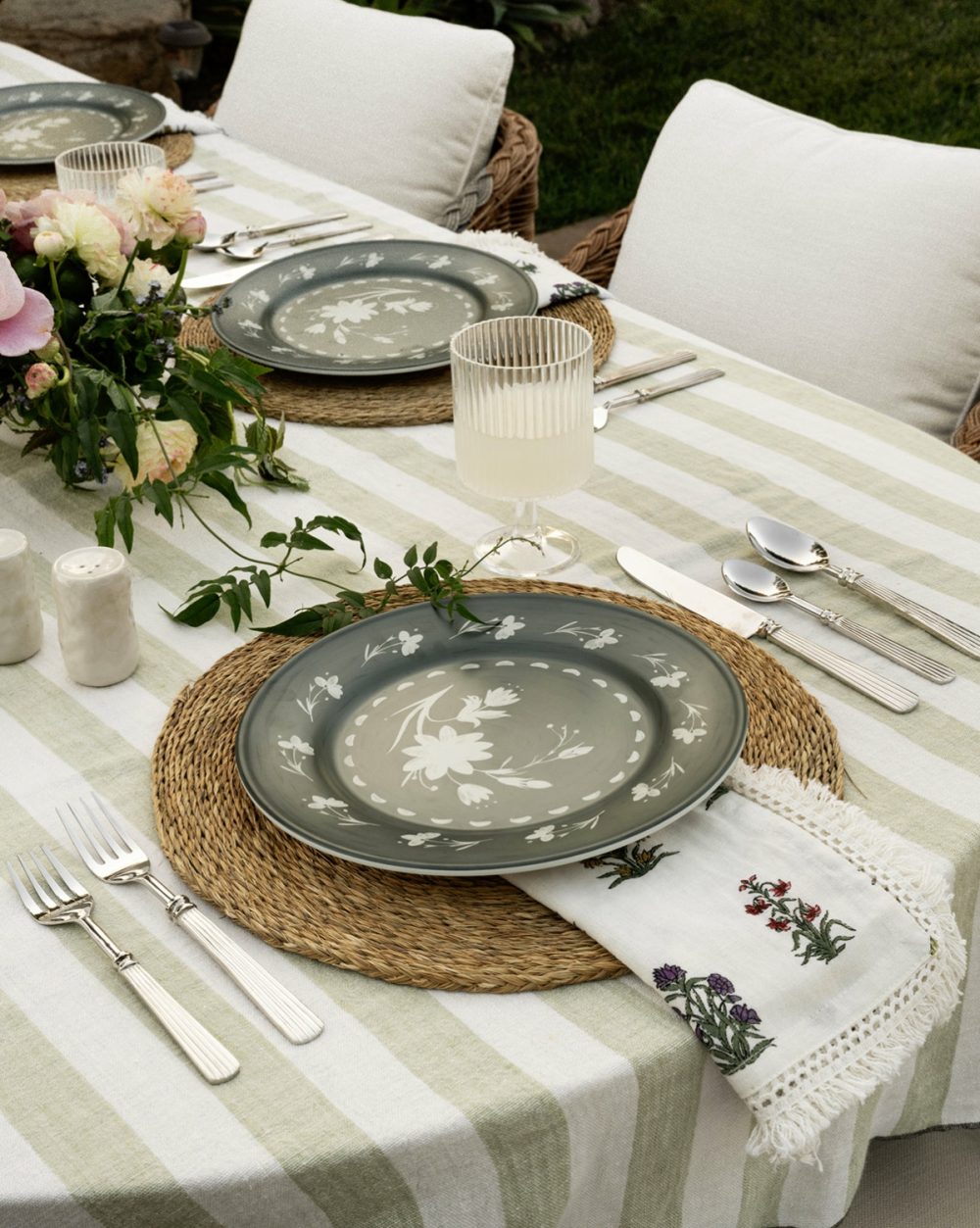 Fontaine Melamine Dinner Plate (Set Of 4) Outdoor