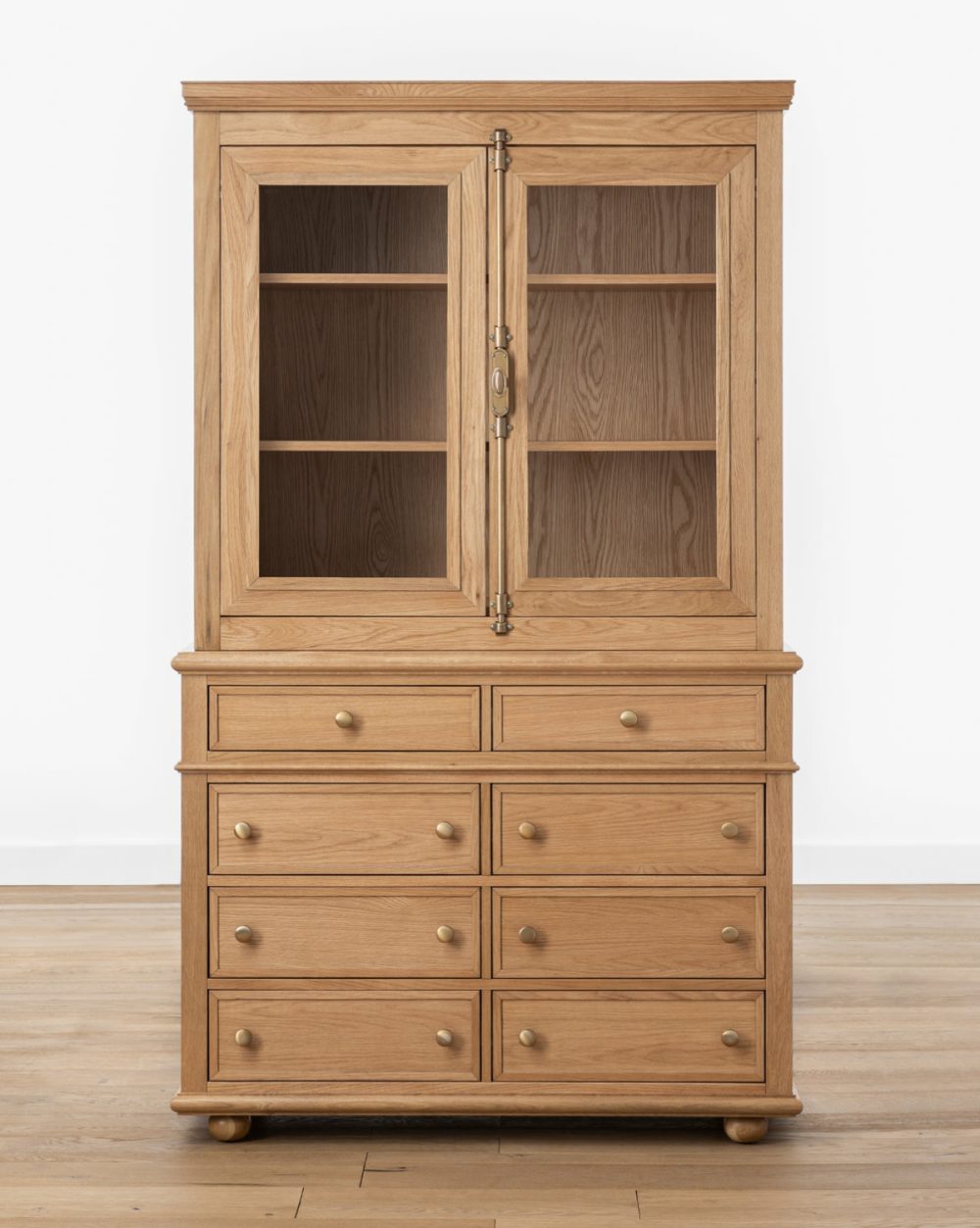 Heath Oak Cabinet Bookcases & Shelves