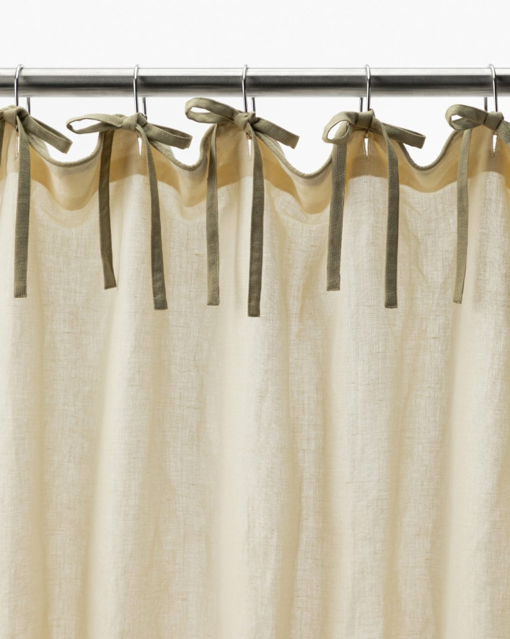 Lillian Linen Shower Curtain Bath