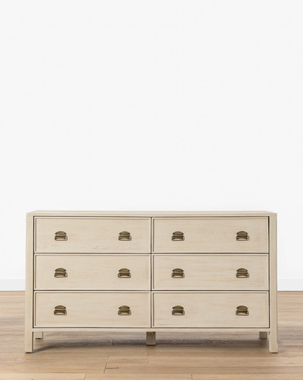 Mackenna White Oak Dresser Bedroom