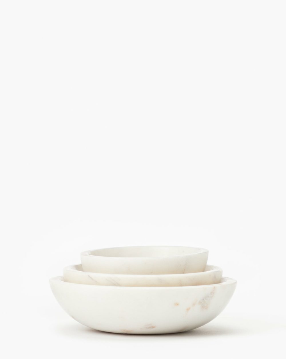 Marble Nesting Bowls (Set Of 3) Bath