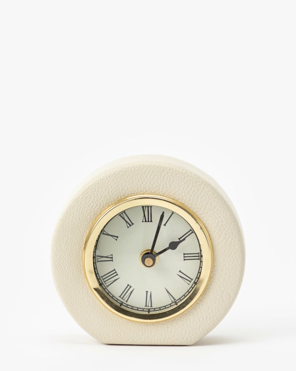 Shagreen Table Clock Home Decor