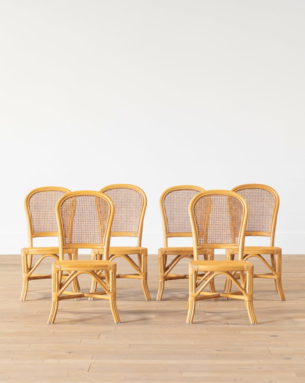 Vintage Bamboo Chairs (Set Of 6) Dining Chairs