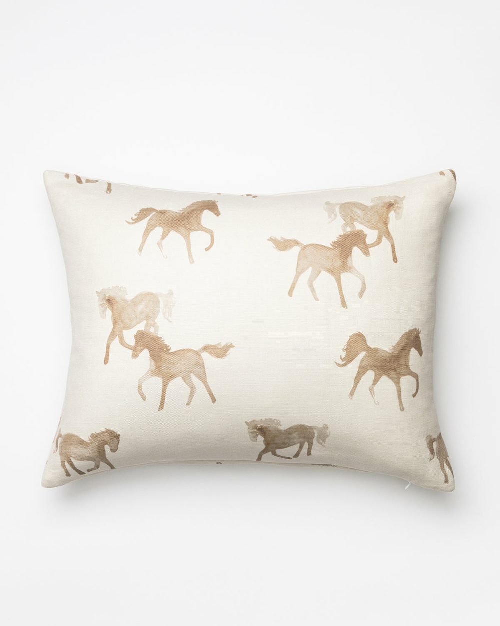 Watercolor Horses Pillow Cover Bed & Bath