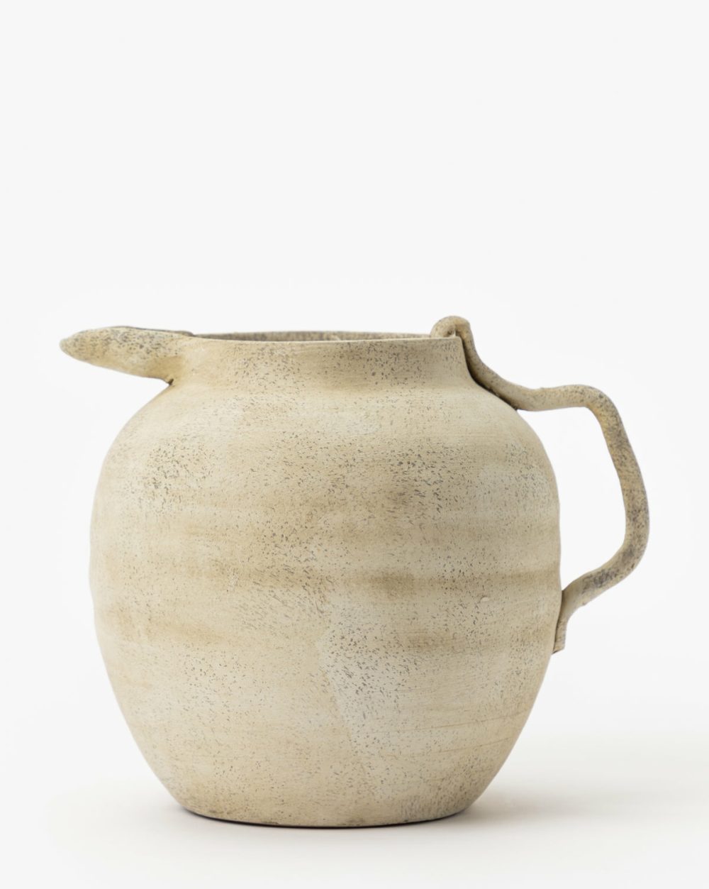 Weathered Ceramic Jug Home Decor