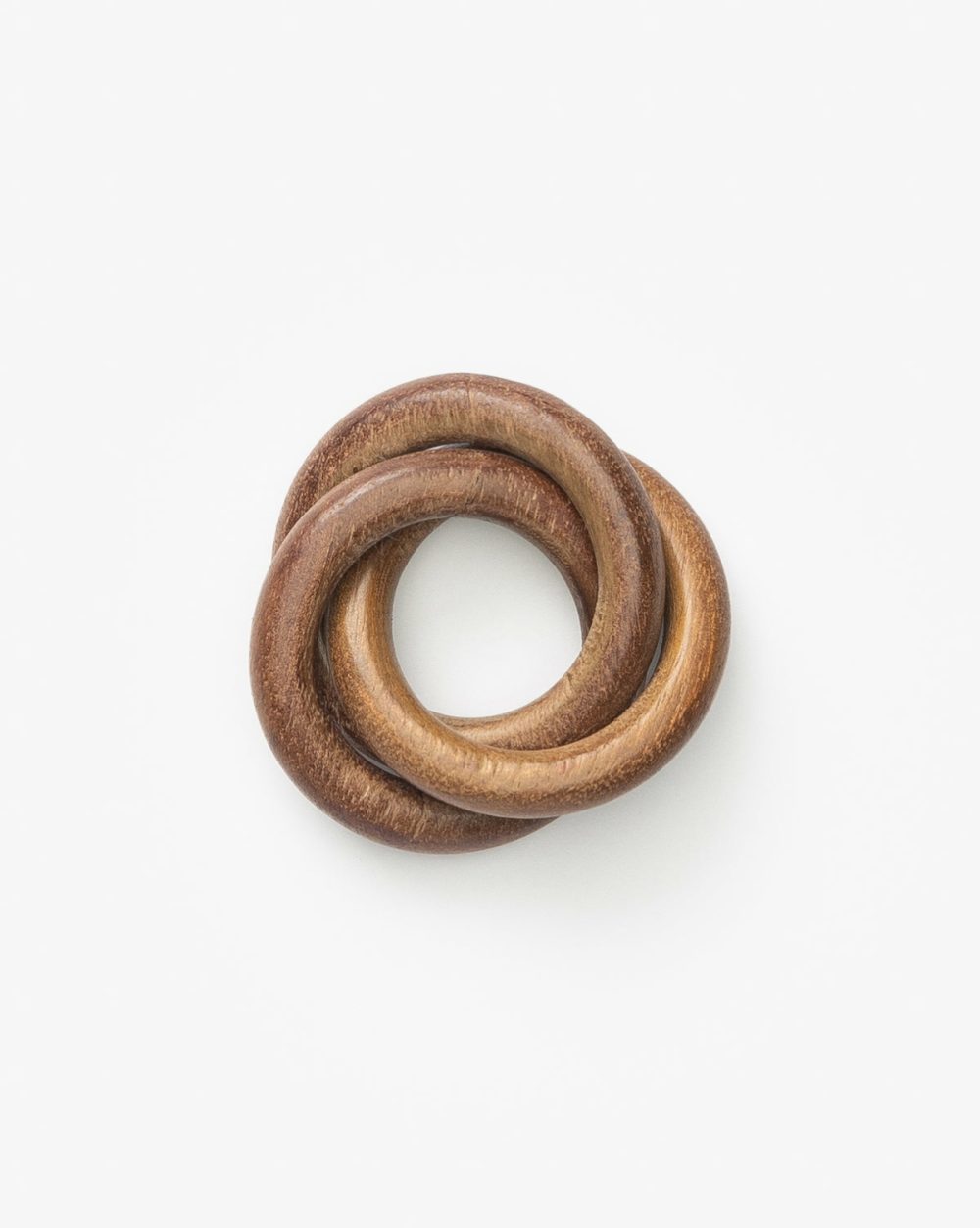 Wooden Interlocked Napkin Ring Kitchen