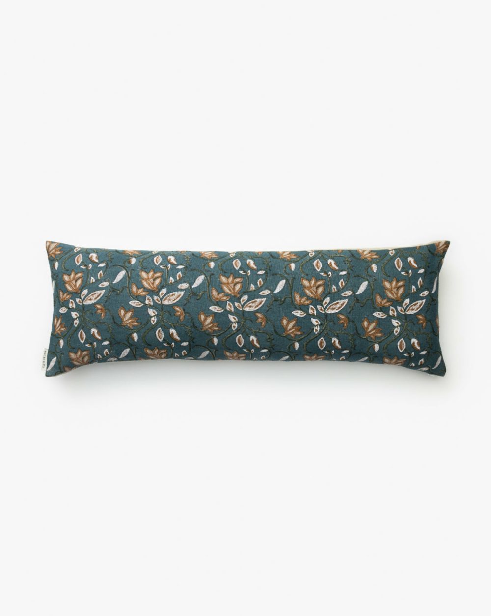 Teal Lotus Floral Pillow Cover Bed & Bath